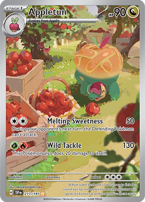 Compra Appletun IR #211/191 - Surging Sparks disponible en El Salvador en UniversoTCG