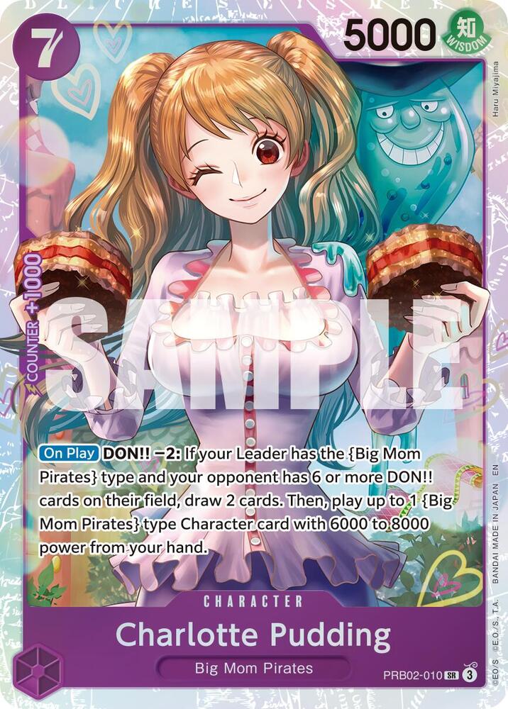 Compra Charlotte Pudding #PRB02-010 - Premium Booster The Best Vol.2 disponible en El Salvador en UniversoTCG