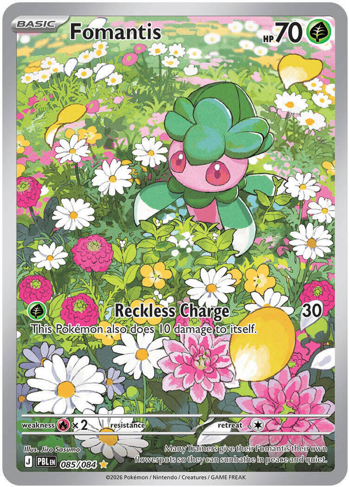 Compra Fomantis IR #85/84 - Pitch Black disponible en El Salvador en UniversoTCG