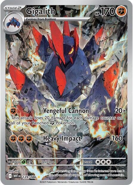 Compra Gigalith IR #129/86 - White Flare disponible en El Salvador en UniversoTCG