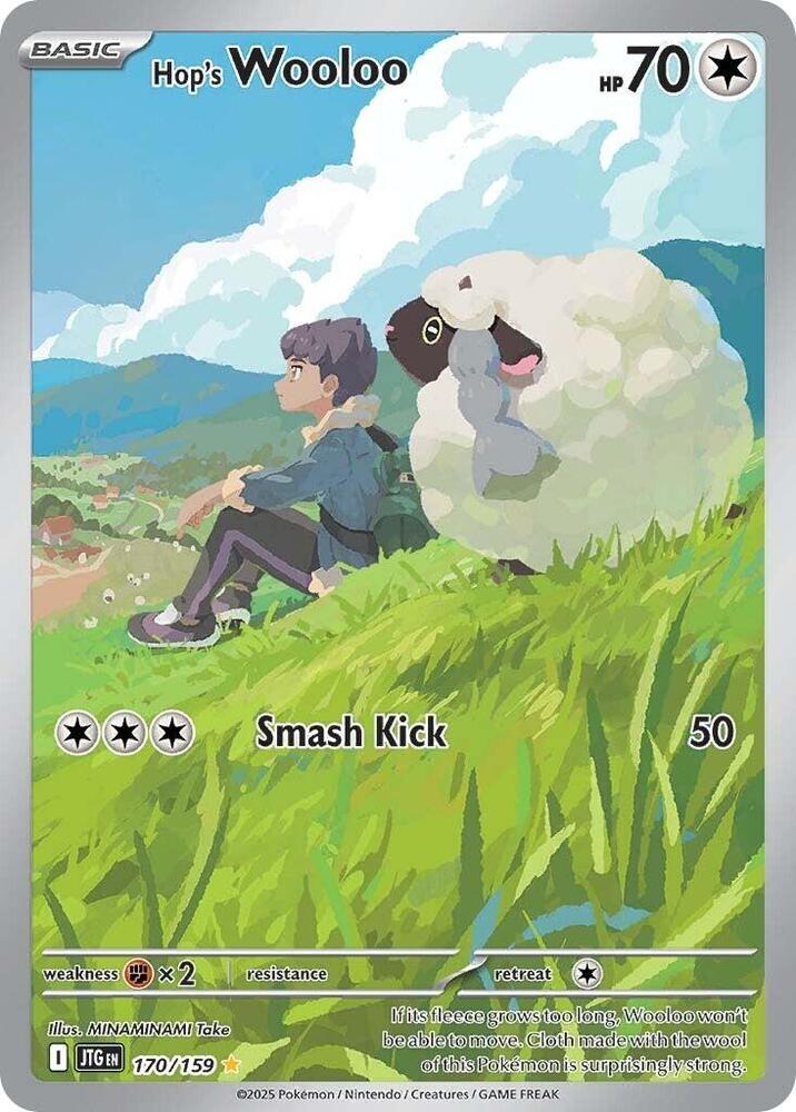 Compra Hop's Wooloo IR #170/159 - Journey Together disponible en El Salvador en UniversoTCG