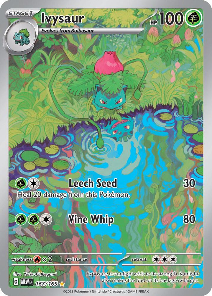 Compra Ivysaur IR #167/165 - Scarlet & Violet: 151 disponible en El Salvador en UniversoTCG