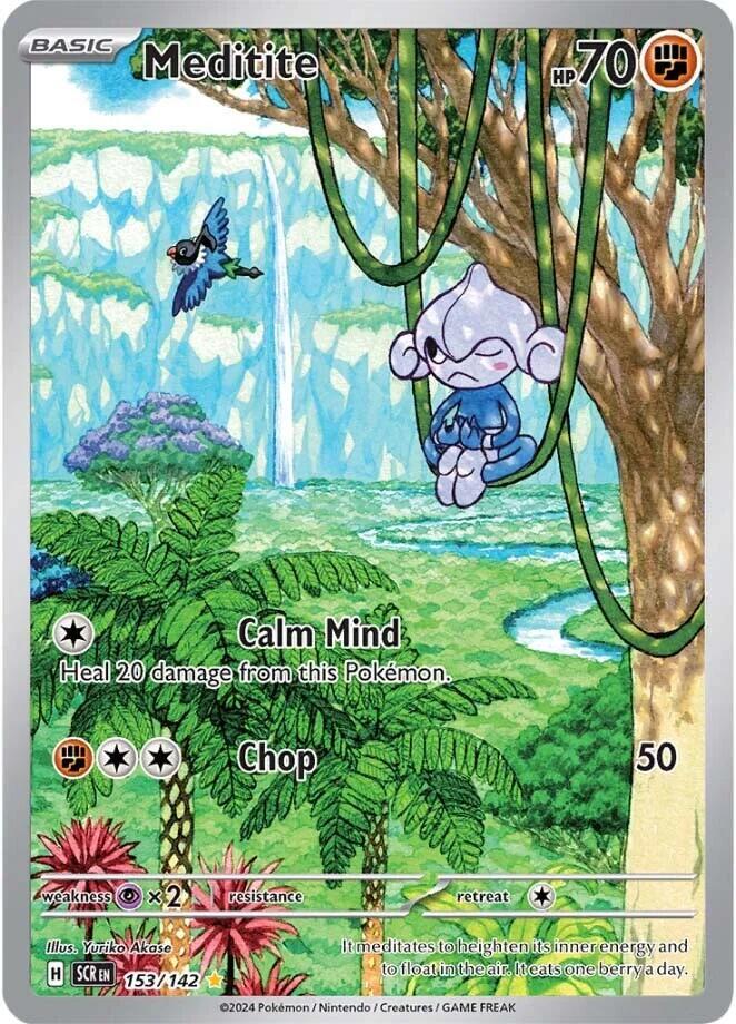 Compra Meditite IR #153/142 - Stellar Crown disponible en El Salvador en UniversoTCG