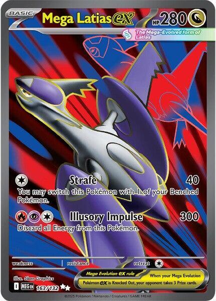 Compra Mega Latias ex FA #163/132 - Mega Evolution disponible en El Salvador en UniversoTCG