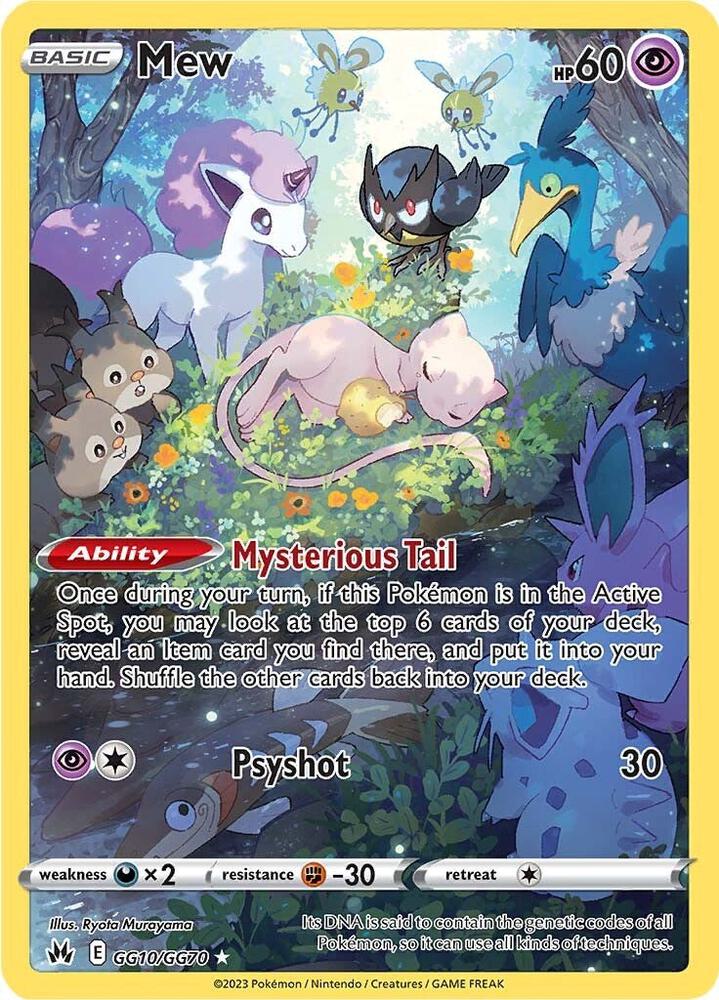 Compra Mew Galarian Gallery #GG10/GG70 - Crown Zenith disponible en El Salvador en UniversoTCG