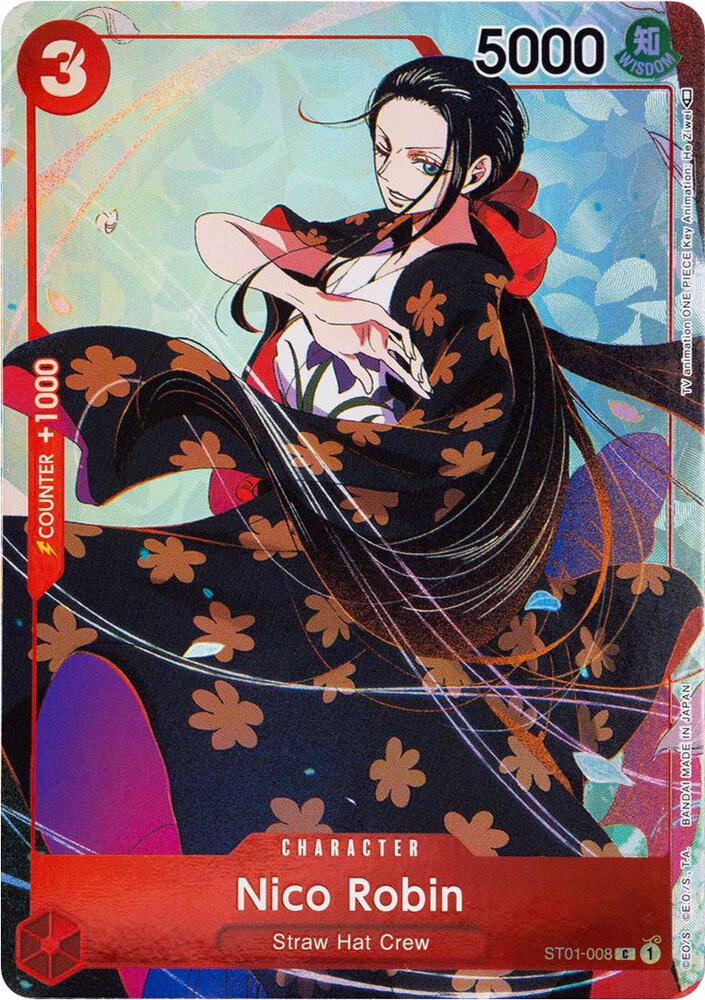 Compra Nico Robin Gift Collection 2023 #ST01-008 - One Piece Promotion disponible en El Salvador en UniversoTCG