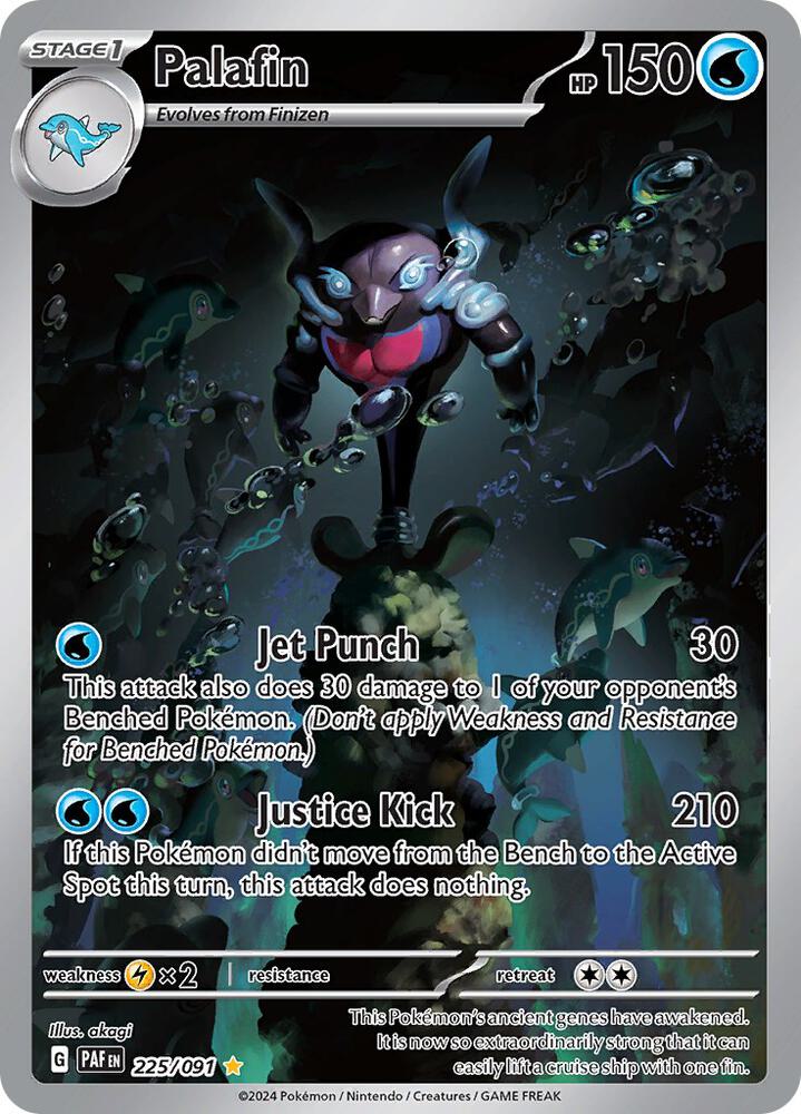 Compra Palafin IR #225/91 - Paldean Fates disponible en El Salvador en UniversoTCG