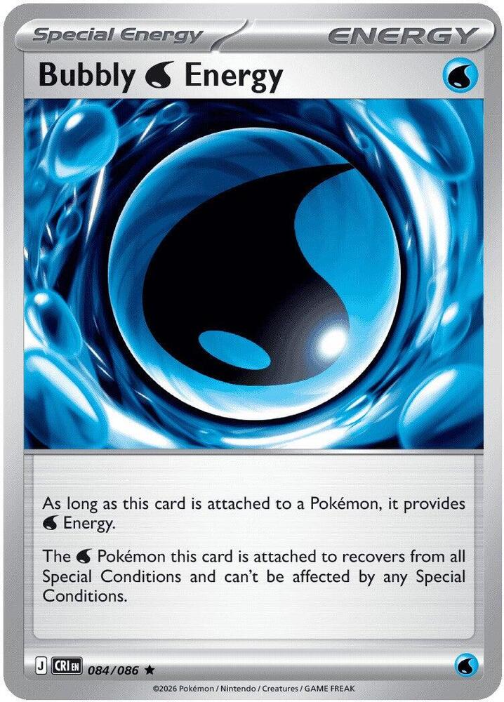 Compra Bubbly Energy Holofoil #84/86 - Chaos Rising disponible en El Salvador en UniversoTCG