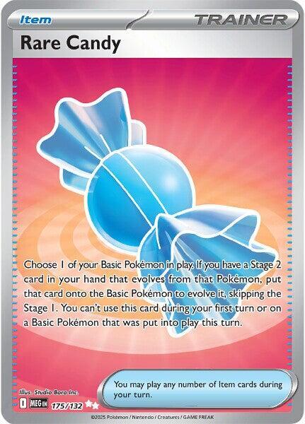 Compra Rare Candy FA #175/132 - Mega Evolution disponible en El Salvador en UniversoTCG