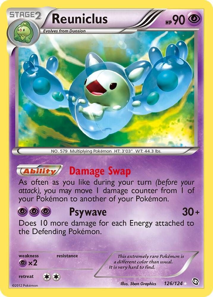 Compra Reuniclus Secret Rare #126/124 - Dragons Exalted disponible en El Salvador en UniversoTCG
