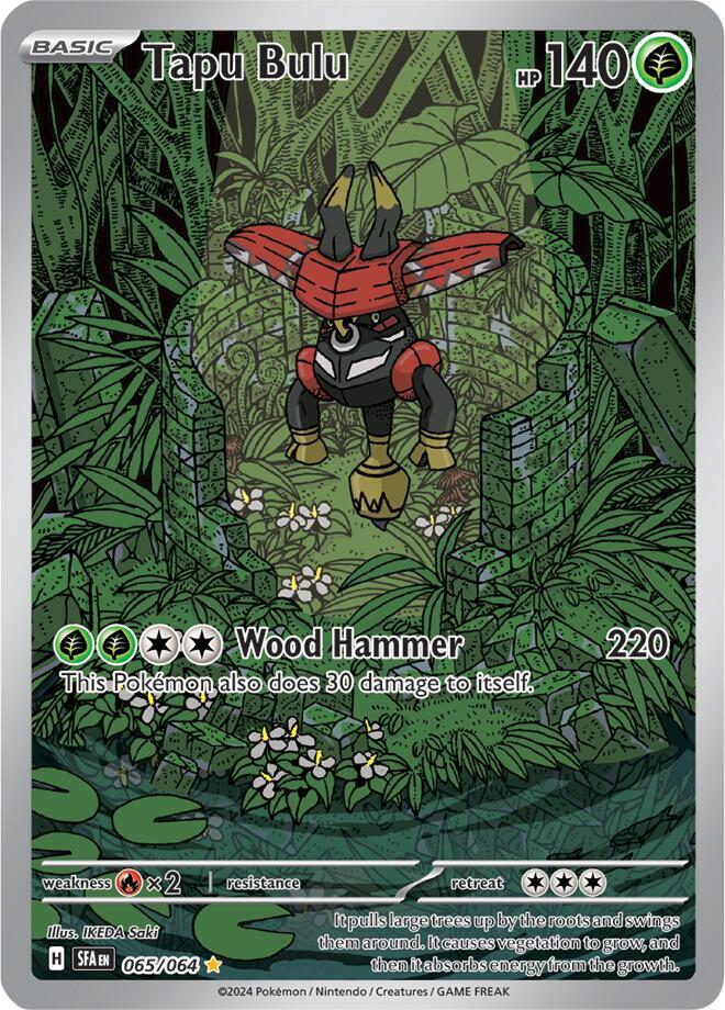 Compra Tapu Bulu IR #65/64 - Shrouded Fable disponible en El Salvador en UniversoTCG