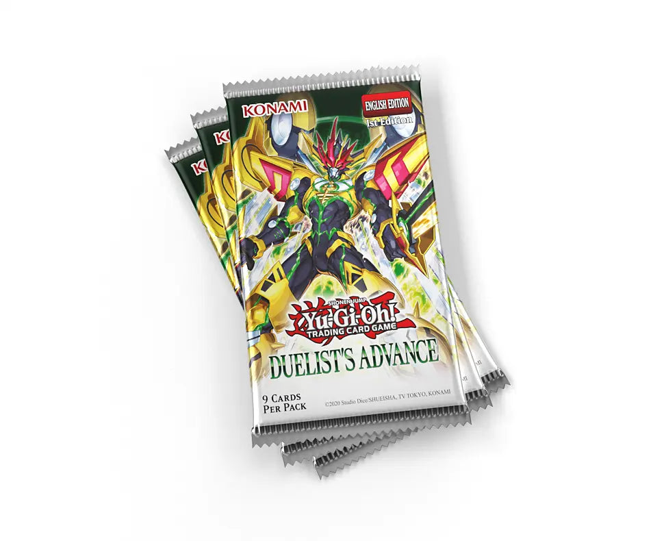 Yu-Gi-Oh Duelist’s Advance Booster pack sellada disponible en El Salvador en UniversoTCG