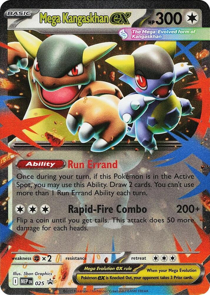 Mega Kangaskhan Ex - Mega Evolution Promo