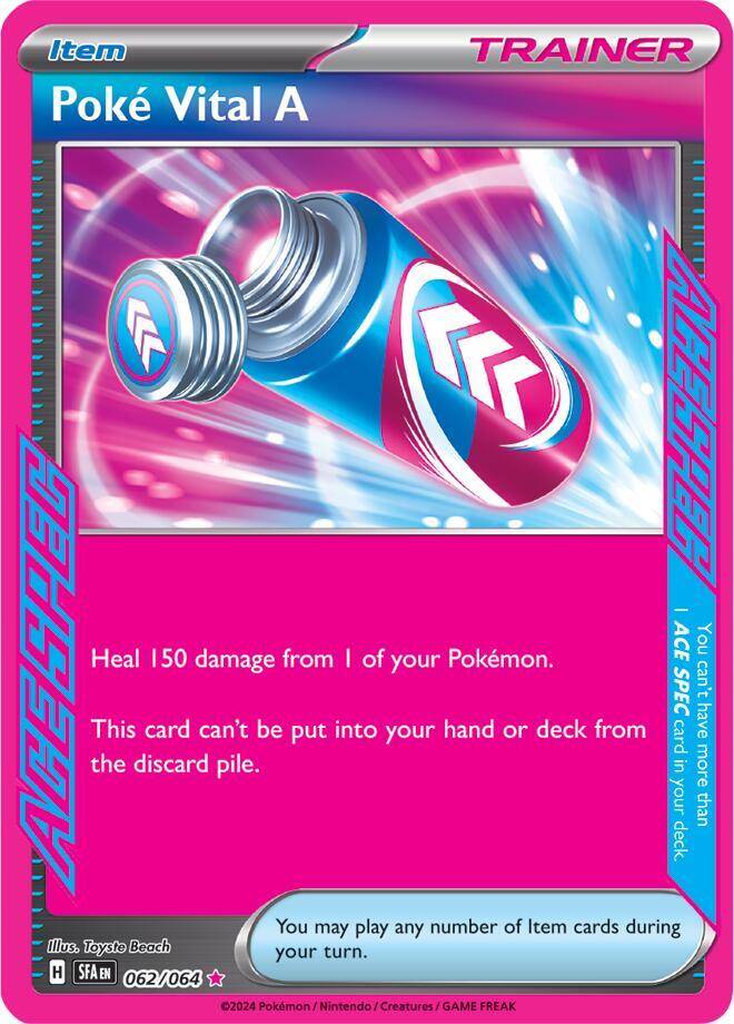 Poke Vital A #62/64 - Shrouded Fable