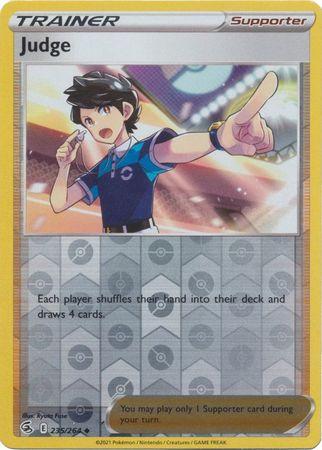 Judge Reverse Holofoil #235/264 - Fusion Strike