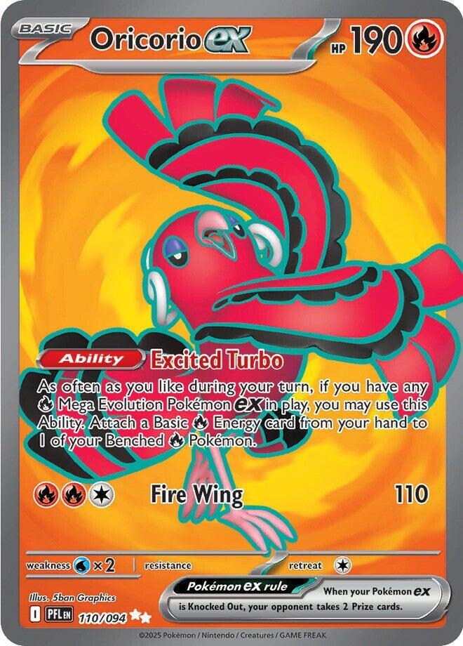 Oricorio Ex #110/94 - Phantasmal Flames