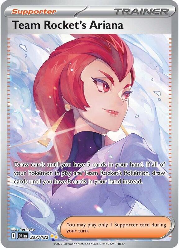 Team Rocket's Ariana SIR #237/182 - Destined Rivals