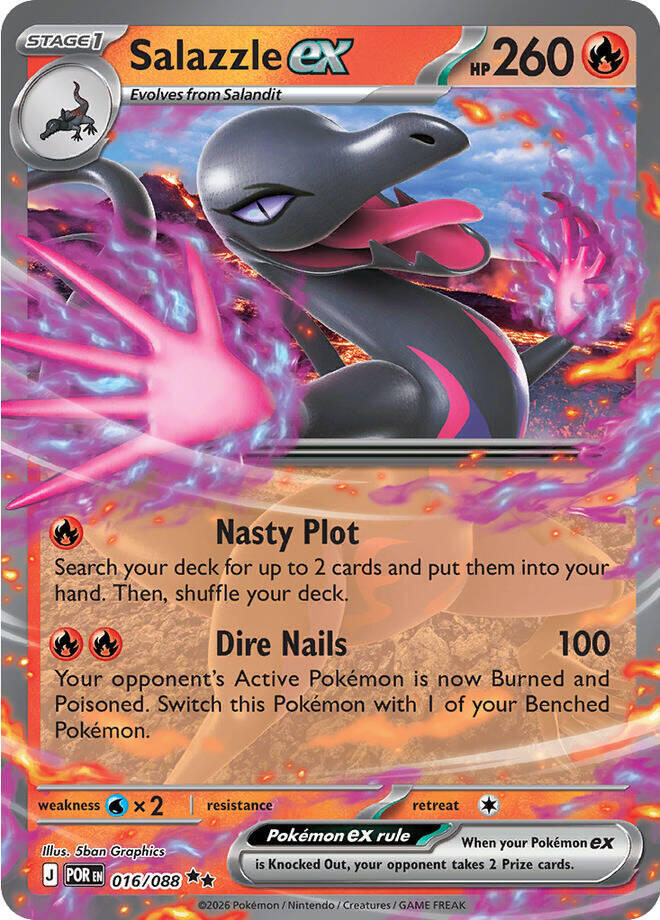 Salazzle Ex #16/88 - Perfect Order