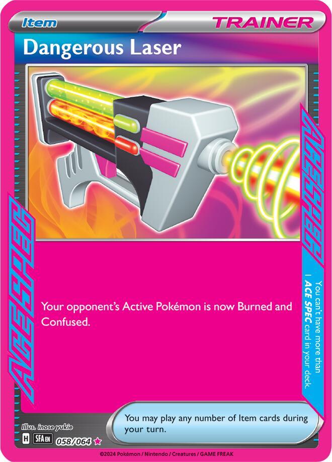 Dangerous Laser #58/64 - Shrouded Fable