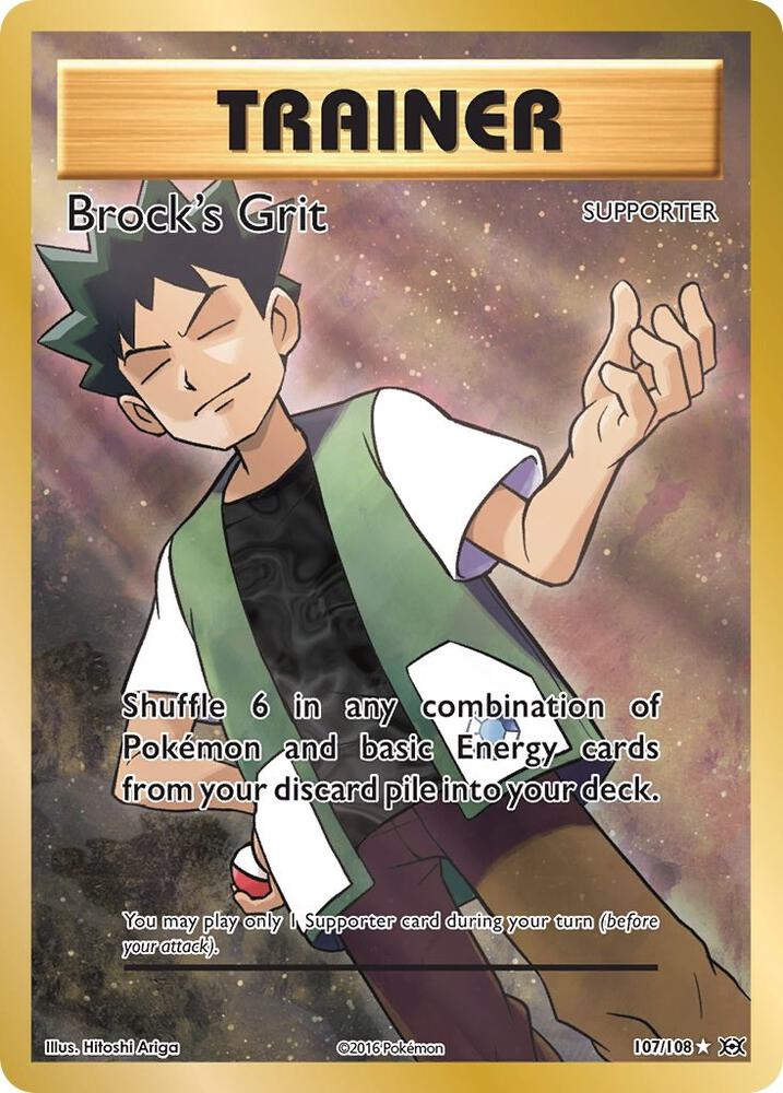 Brock Grit #107/108 - Pokémon Evolutions