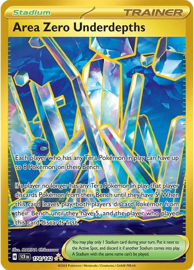 Area Zero Underdepths Gold #174/142 - Stellar Crown