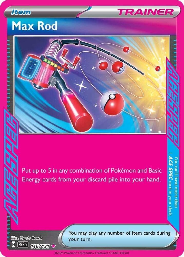 Max Rod #116/131 - Prismatic Evolutions