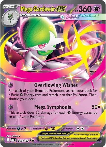 Mega Gardevoir Ex #60/132 - Mega Evolution