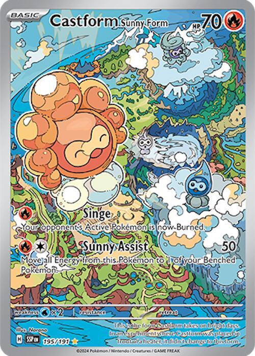 Castform Sunny Form IR #195/191 - Surging Sparks
