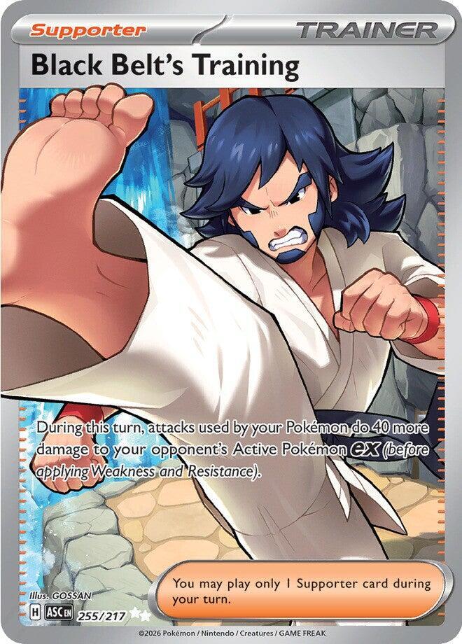 Black Belt's Training FA #255/217 - Ascended Heroes