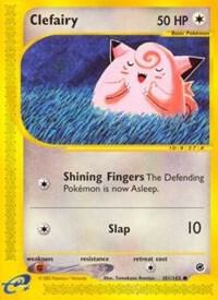 Clefairy Reverse Holofoil #101/165 - Expedition