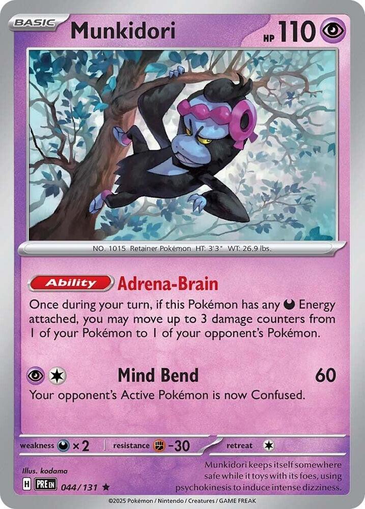 Munkidori Rare #44/131 - Prismatic Evolutions
