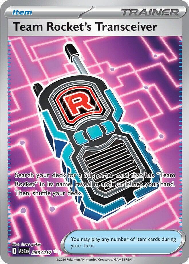 Team Rocket's Transceiver FA #263/217 - Ascended Heroes