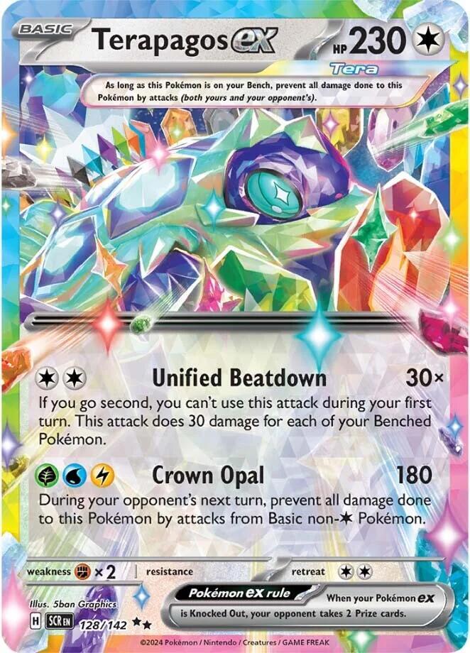 Terapagos Ex #128/142 - Stellar Crown
