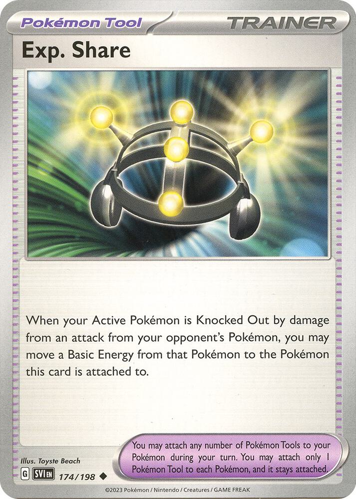 Exp. Share #174/198 - Scarlet & Violet Base Set