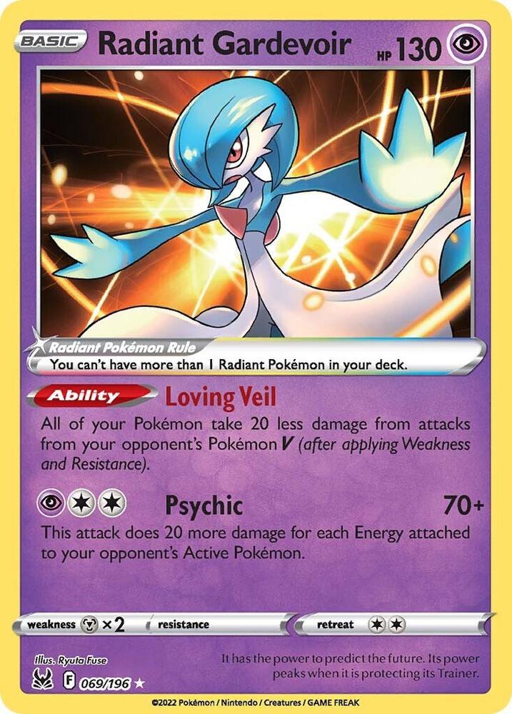 Radiant Gardevoir #69/196 - Lost Origin