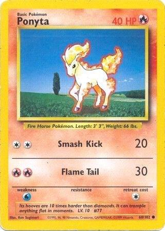 Ponyta base set unlimited