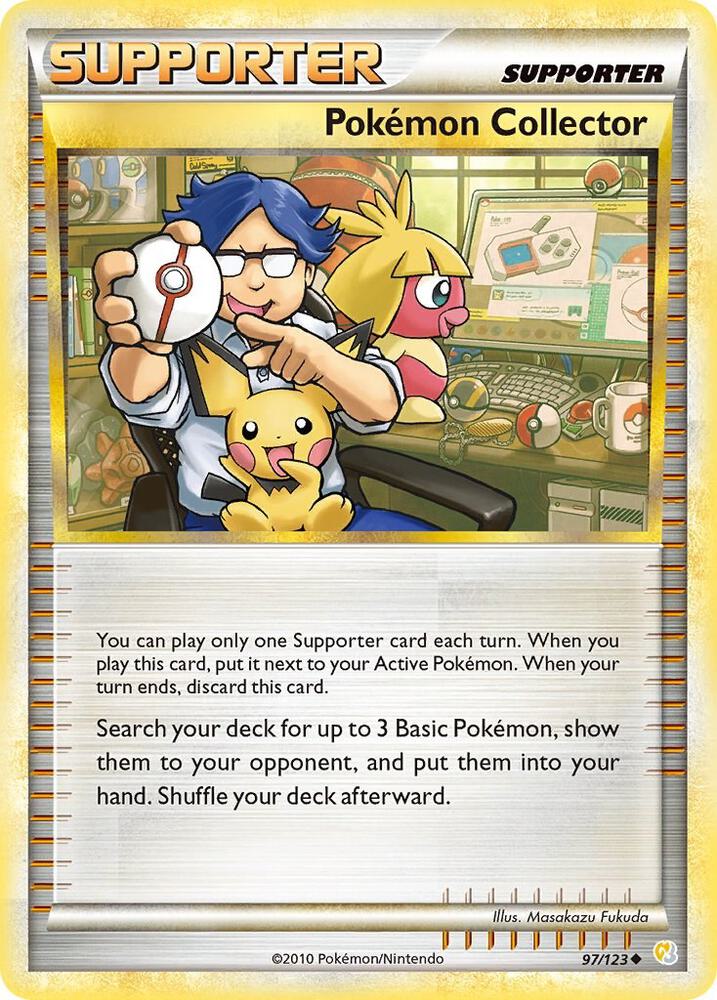 Pokémon Collector #97/123 - Heart Gold & Soul Silver