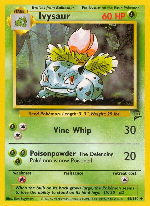 Ivysaur base set 2 unlimited