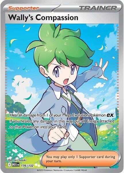 Wally's Compassion FA #176/132 - Mega Evolutions