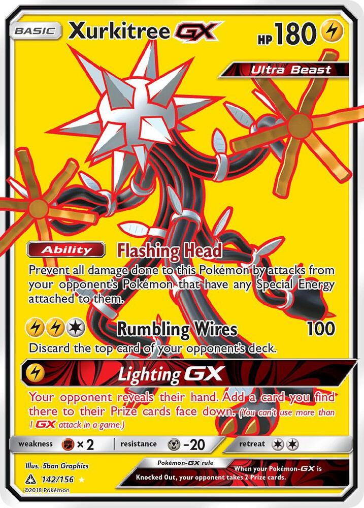Xurkitree GX #142/156 - Ultra Prism