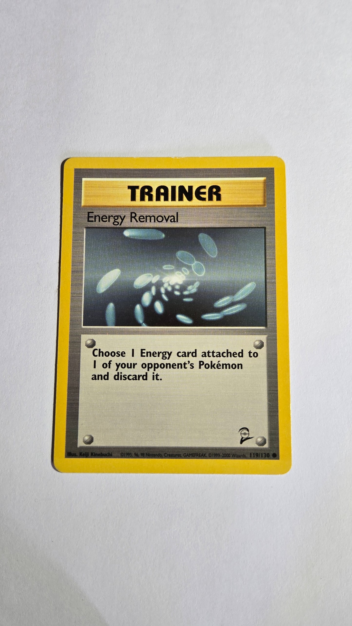 Trainer: Energy Removal (base set 2 unlimited)
