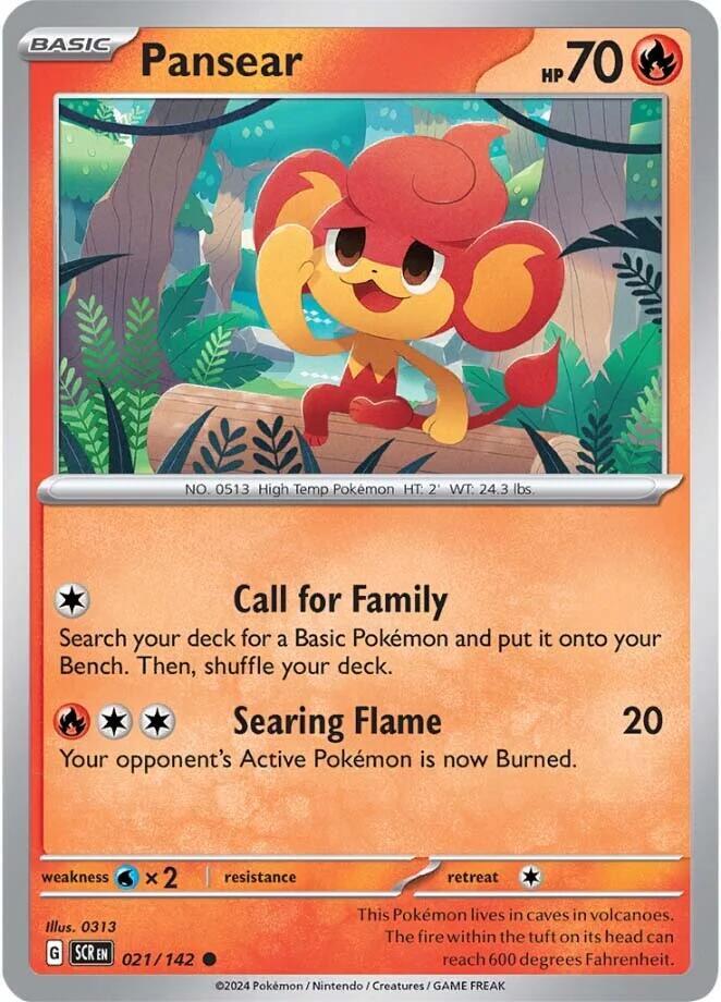 Pansear #21/142 - Stellar Crown