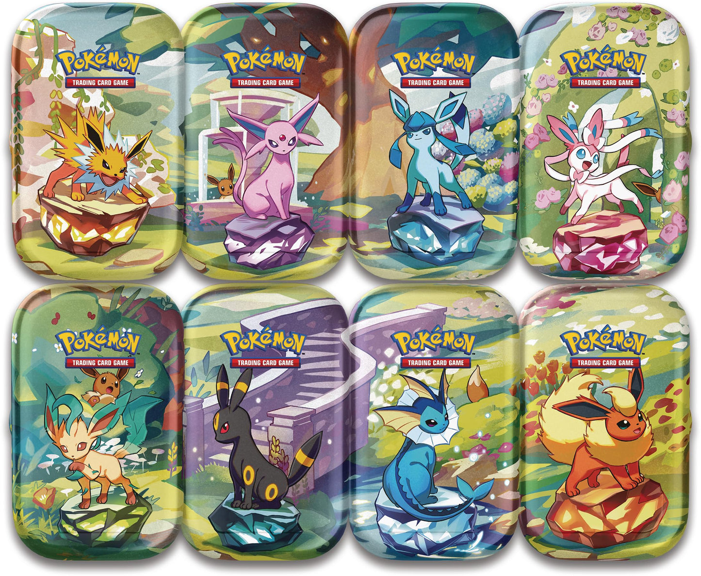 Prismatic Evolutions Tins
