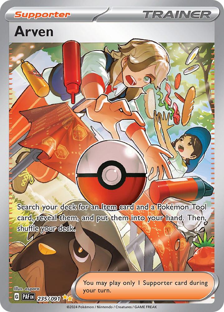 Compra Arven SIR #235/91 - Paldean Fates disponible en El Salvador en UniversoTCG 