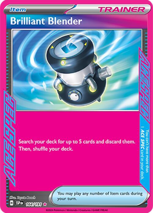 Compra Brilliant Blender #164/191 - Surging Sparks disponible en El Salvador en UniversoTCG 