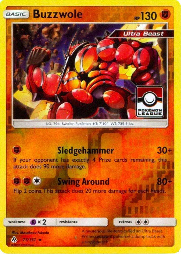Compra Buzzwole #77/131 - League & Championship disponible en El Salvador en UniversoTCG 