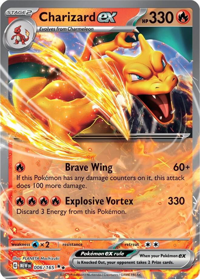 Compra Charizard Ex #6/165 - Scarlet & Violet 151 disponible en El Salvador en UniversoTCG 