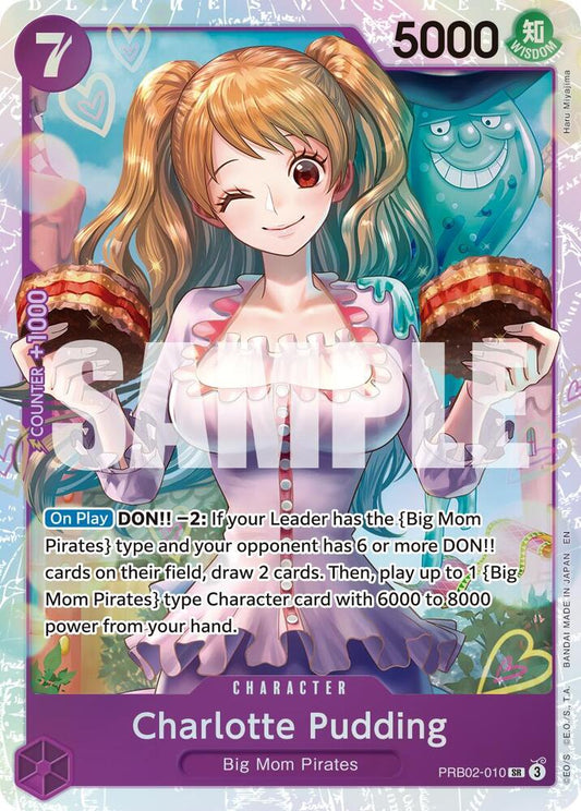 Compra Charlotte Pudding #PRB02-010 - Premium Booster The Best Vol.2 disponible en El Salvador en UniversoTCG 