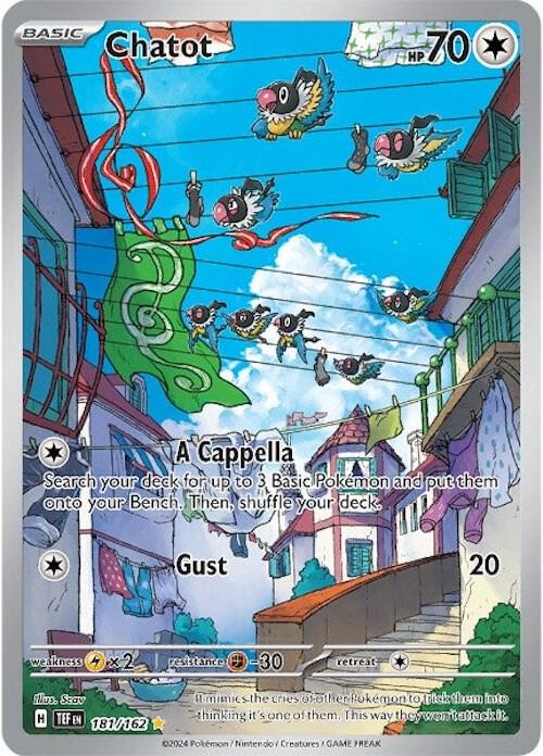 Compra Chatot IR #181/162 - Temporal Forces disponible en El Salvador en UniversoTCG 