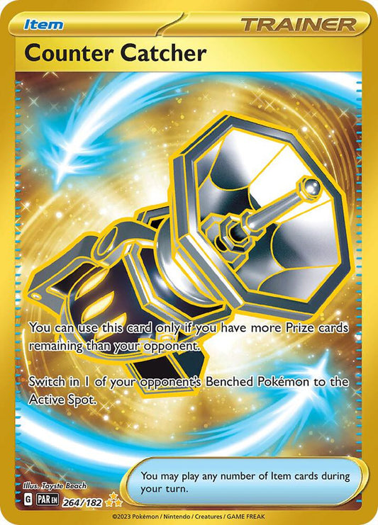Compra Counter Catcher Gold #264/182 - Paradox Rift disponible en El Salvador en UniversoTCG 